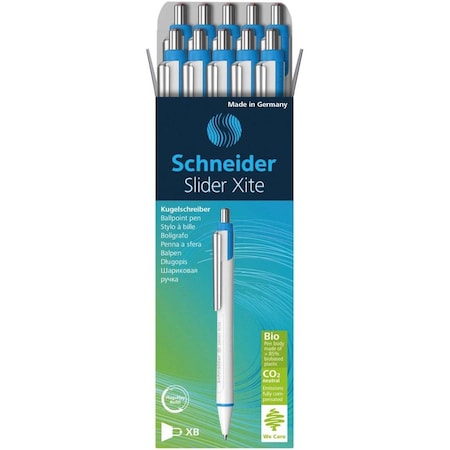 Stride Schneider Slidr Xite Pen, Green, 10PK STW133204